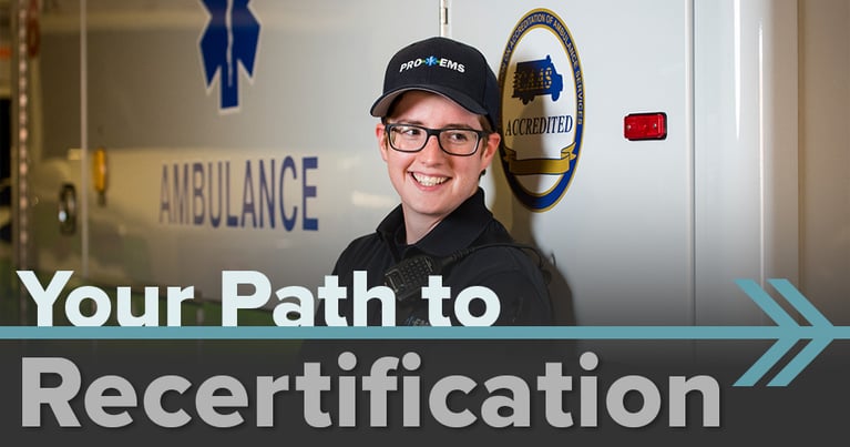 Download the images for your path to recertification.